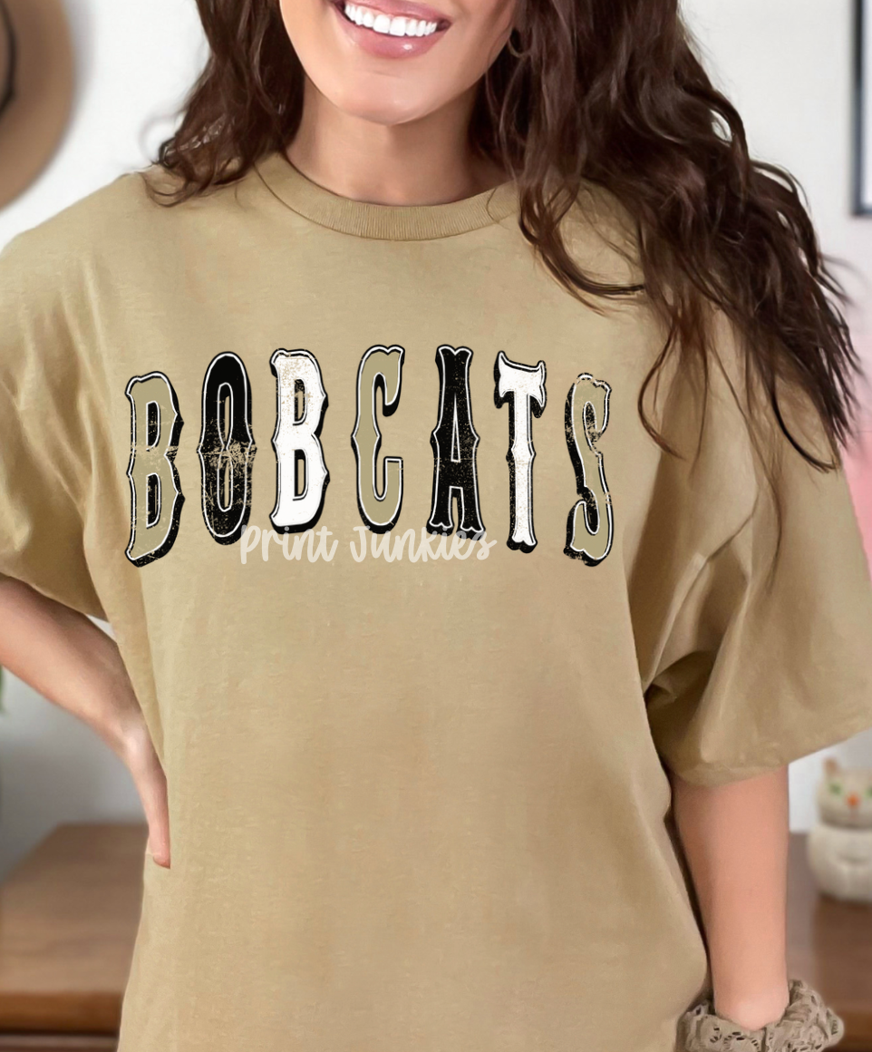 Western Grunge Arched Customs - CUSTOM - DTF - DIGITAL