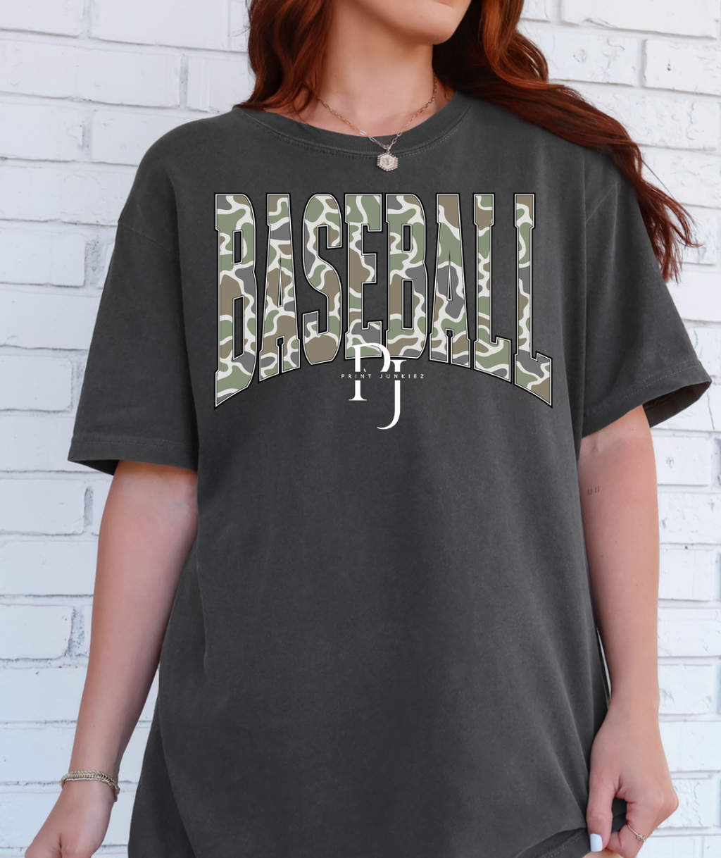 Baseball Camo - DTF