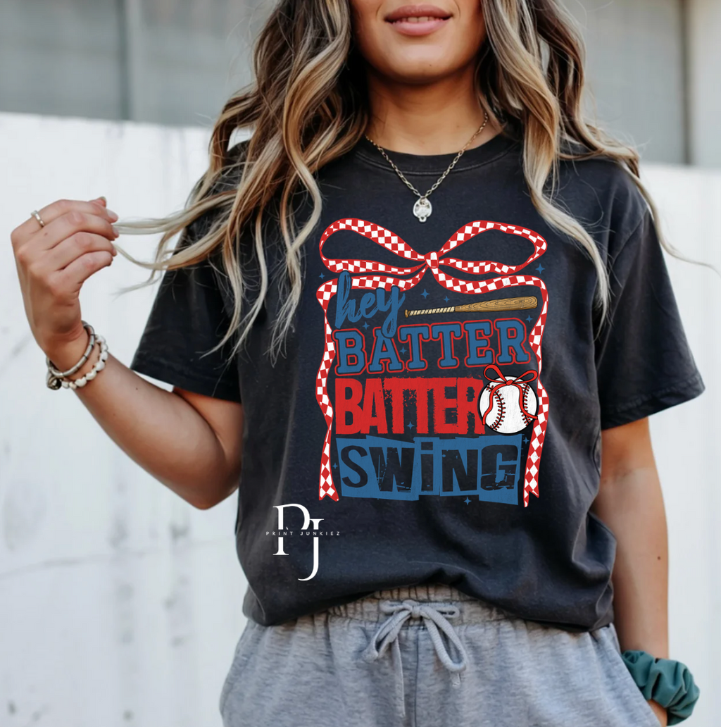 Hey Batter Batter Swing Rustic - DTF