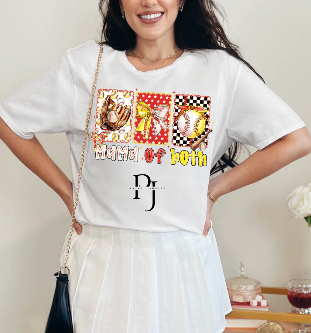 Mama of Both Preppy - DTF