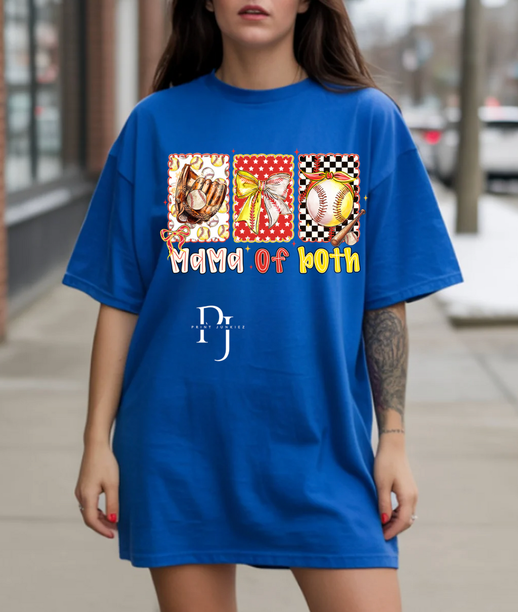 Mama of Both Preppy - DTF