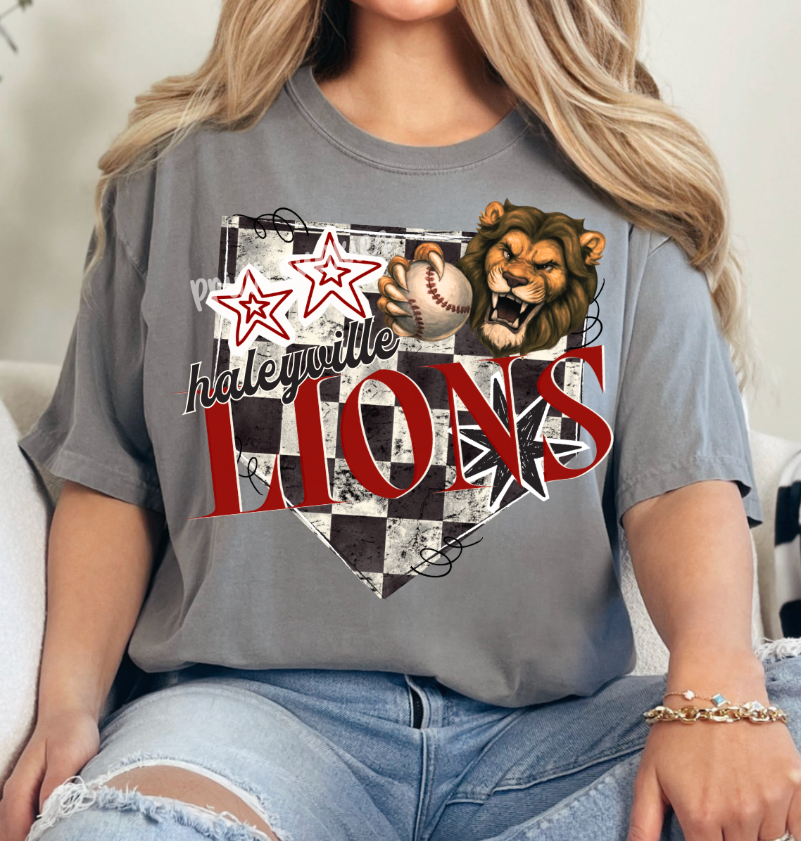 Checkered Home Plate Customs - CUSTOM - DTF - DIGITAL