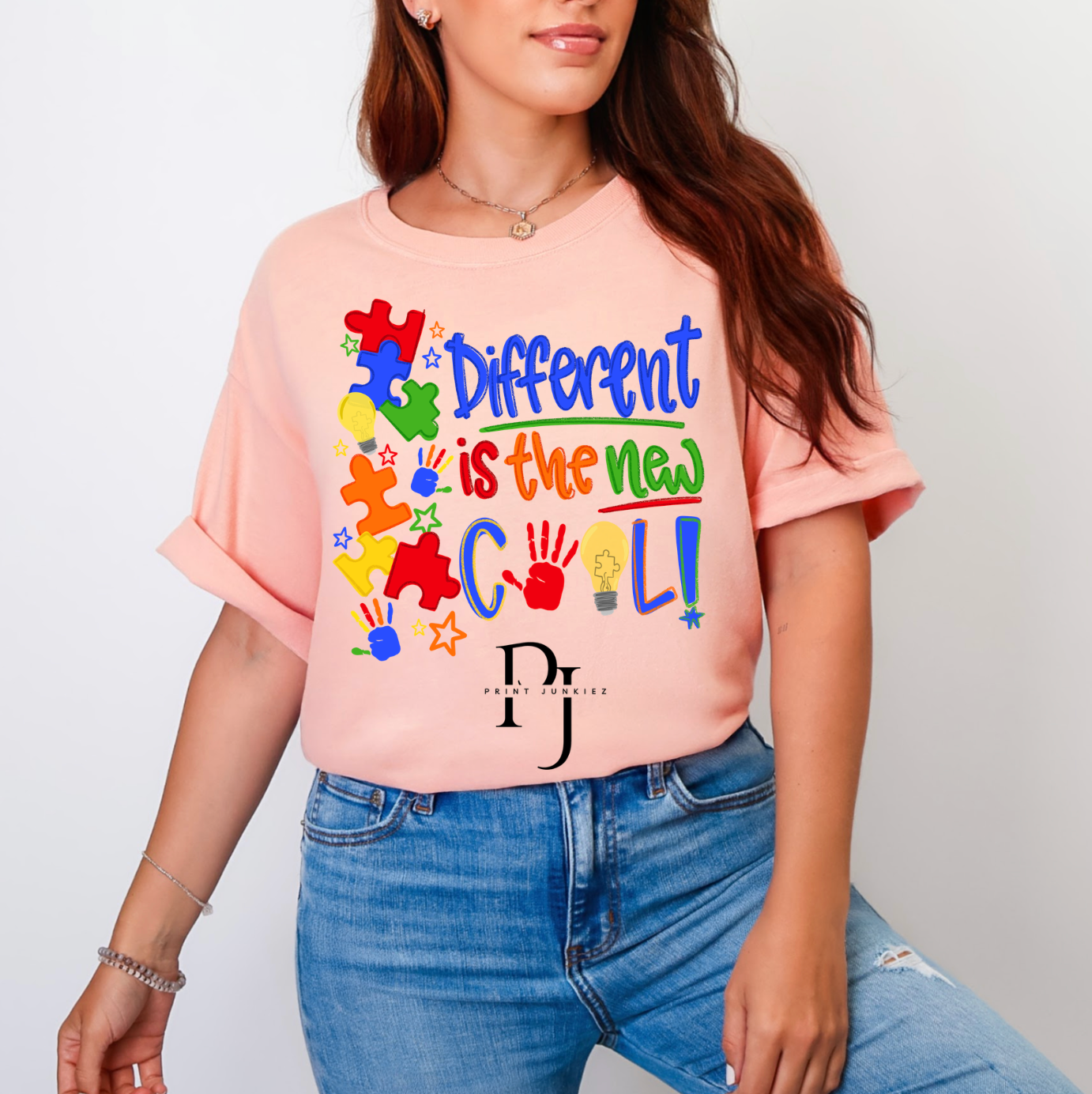 Different is the new Cool Autism Awareness - DTF